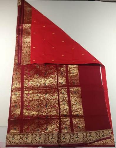 PMK BUMBERG COT SAREES WITH BLOUSE